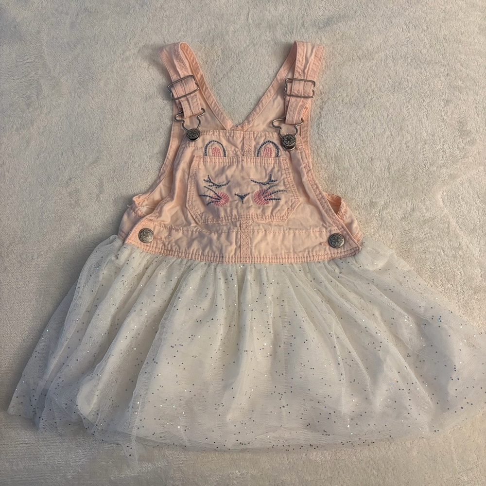 3 for‎ $25! OshKosh B'gosh Light Pink and White Toddler Dress, 2T